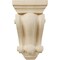 Ekena Millwork 4"W x 2 1/2"D x 7 1/2"H Cole Pilaster Wood Corbel, Rubberwood CORW04X02X07CORW - alternate 2